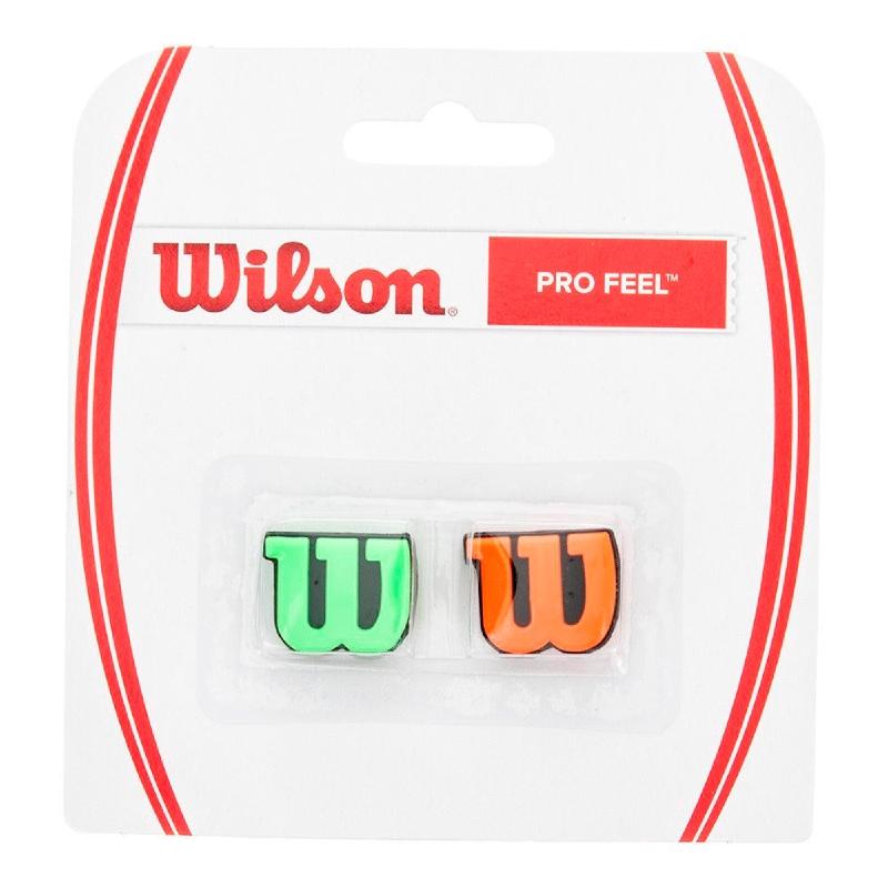 Виброгаситель Wilson Pro Feel Оранжевый/Зелёный