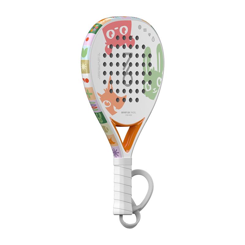 Детская ракетка для падела 7/6 Padel Kids White