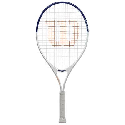 Детская теннисная ракетка Wilson Roland Garros Elite Comp 26" White/Blue