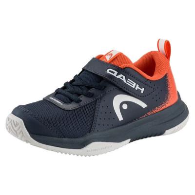 Детские теннисные кроссовки Head Sprint Velcro 4.0 Dark Blue/Red