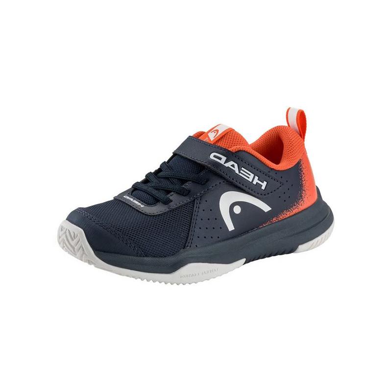 Детские теннисные кроссовки Head Sprint Velcro 4.0 Dark Blue/Red
