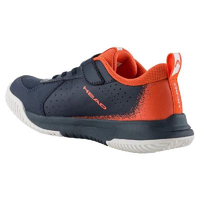 Детские теннисные кроссовки Head Sprint Velcro 4.0 Dark Blue/Red