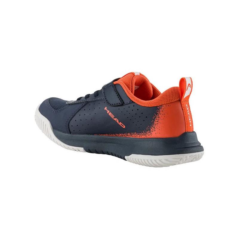 Детские теннисные кроссовки Head Sprint Velcro 4.0 Dark Blue/Red