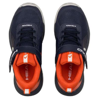 Детские теннисные кроссовки Head Sprint Velcro 4.0 Dark Blue/Red