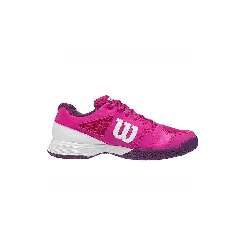 Детские теннисные кроссовки Wilson RushPro Junior Pink