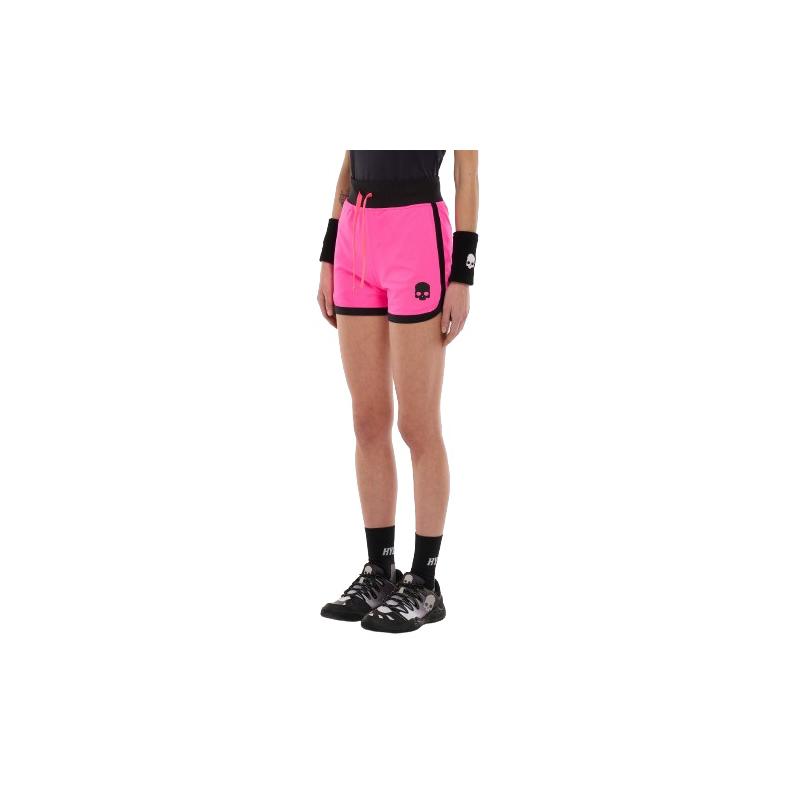 Женские шорты Hydrogen Tech Fluo Fuchsia/Black