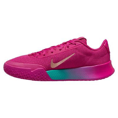 Кроссовки женские Nike Court Vapor Lite 2 Premium (Розовый/Мятный/Золотой)