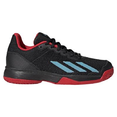 Кроссовки детские Adidas Courtflash (Черный/Синий)