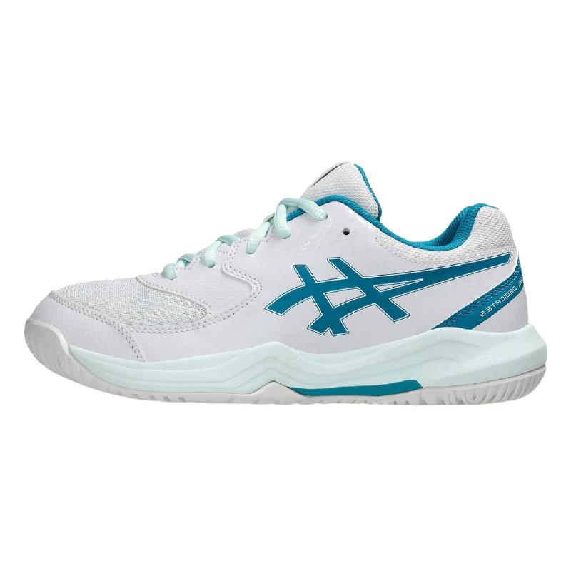 Кроссовки детские Asics Gel Dedicate 8 GS - White/Teal Blue