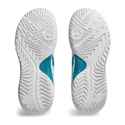 Кроссовки детские Asics Gel Dedicate 8 GS - White/Teal Blue