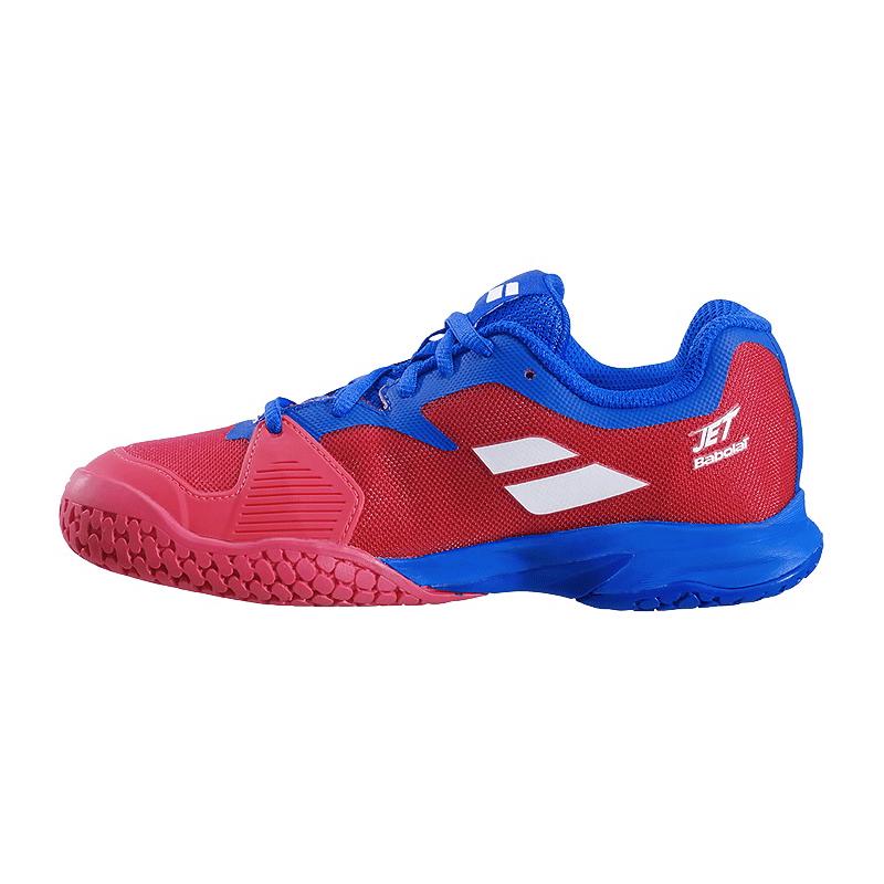 Кроссовки детские Babolat Jet All Court (Красный/Синий 5034)