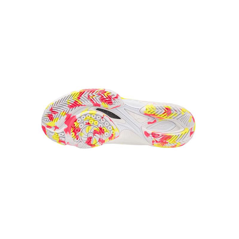 Кроссовки для бадминтона Mizuno Wave Claw Neo 2 White/Lunarrock/Hvispink