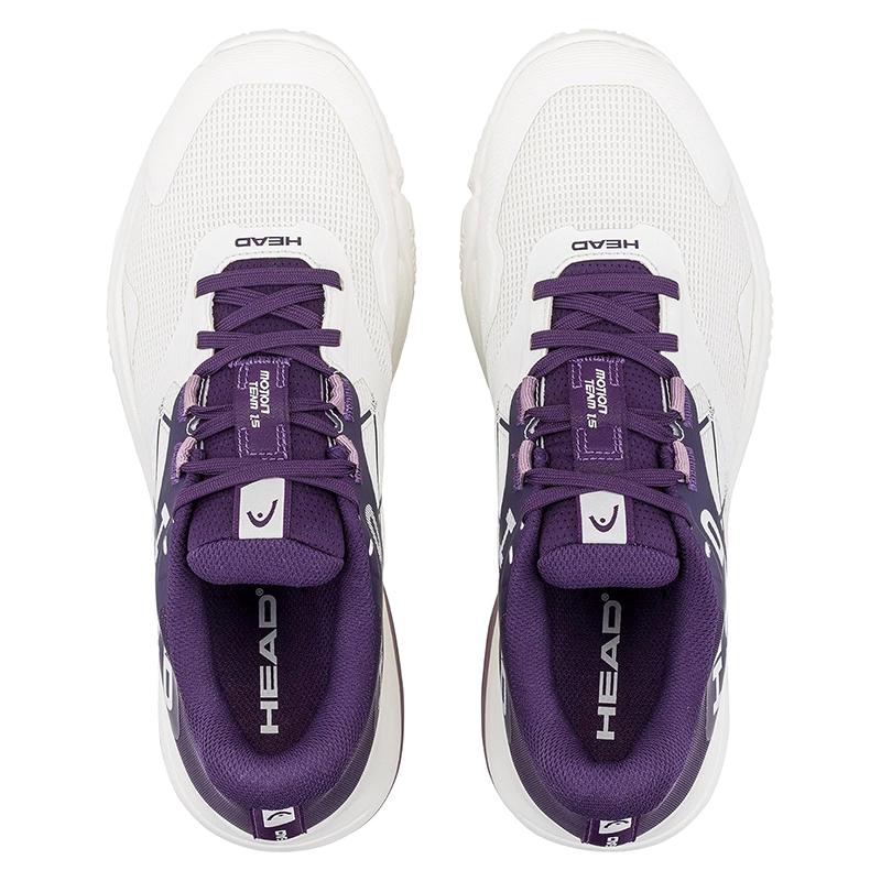 Кроссовки для падела женские Head Motion Team 1.5 Chalk White/Purple Night