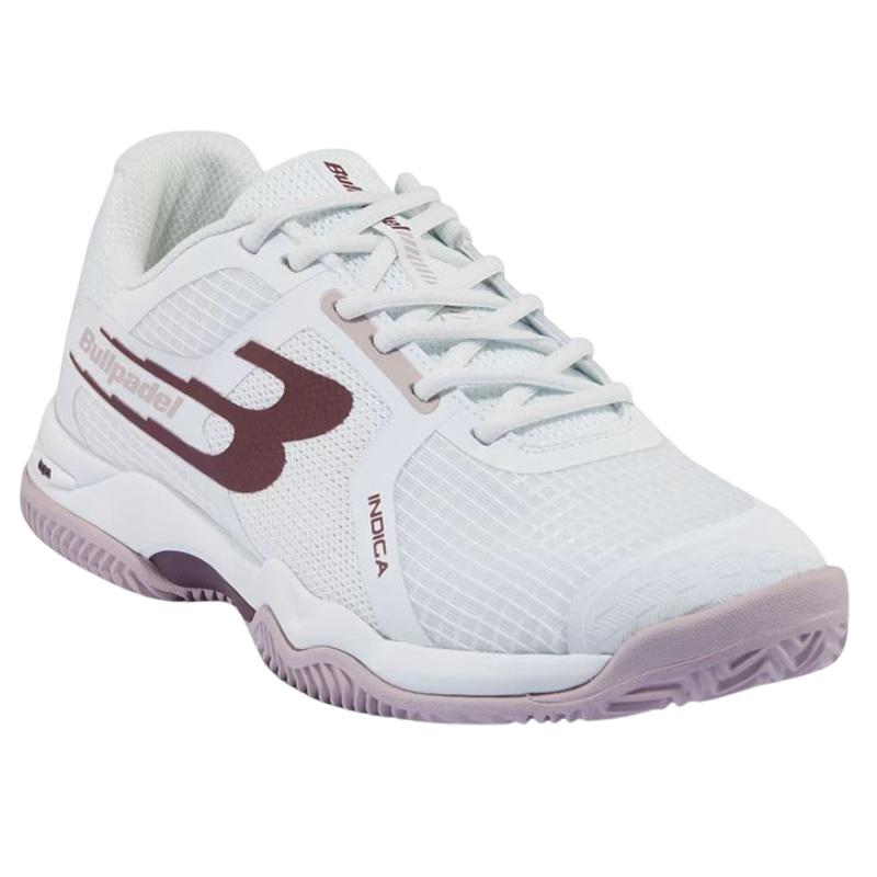 Кроссовки женские для падела Bullpadel Indiga W 26I White/Purple