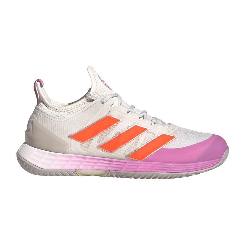 Кроссовки женские Adidas Adizero Ubersonic 4 W (Белый/Фиолетовый/Красный)
