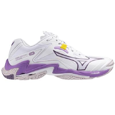Кроссовки женские Mizuno Wave Lightning Z8 (White/VioletIndigo/CamelliaRos)
