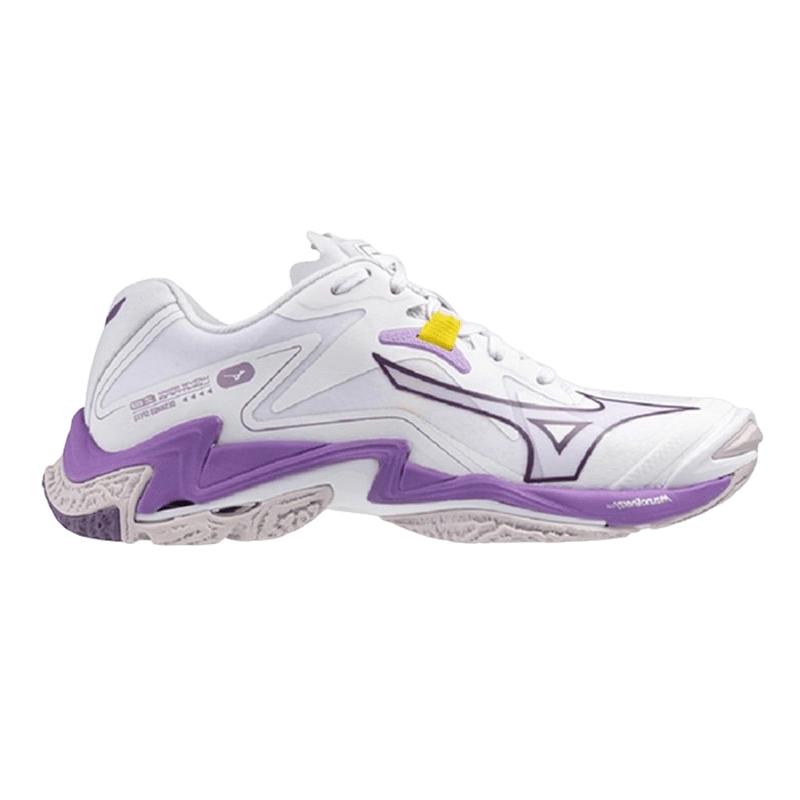 Кроссовки женские Mizuno Wave Lightning Z8 (White/VioletIndigo/CamelliaRos)