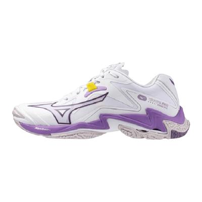 Кроссовки женские Mizuno Wave Lightning Z8 (White/VioletIndigo/CamelliaRos)