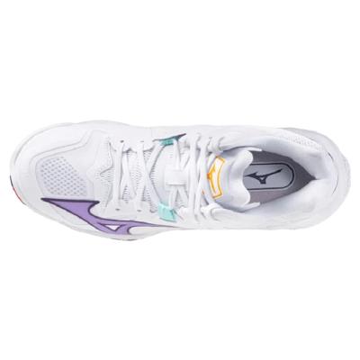 Кроссовки женские Mizuno Wave Lightning Z8 (White/VioletIndigo/CamelliaRos)