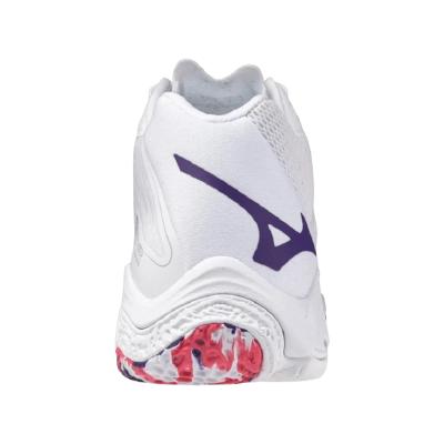 Кроссовки женские Mizuno Wave Lightning Z8 (White/VioletIndigo/CamelliaRos)