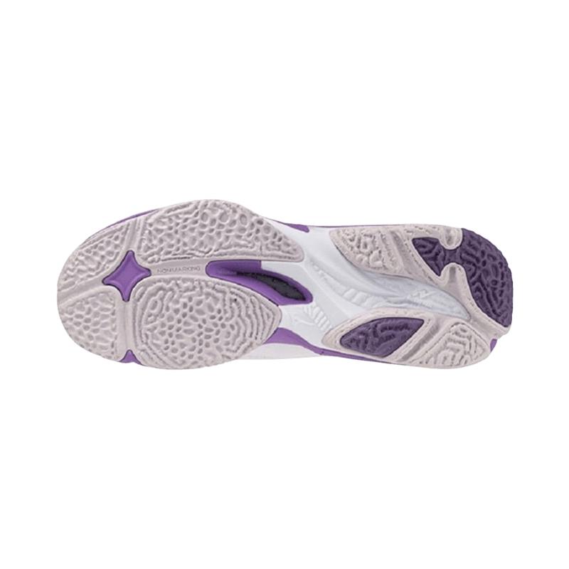Кроссовки женские Mizuno Wave Lightning Z8 (White/VioletIndigo/CamelliaRos)
