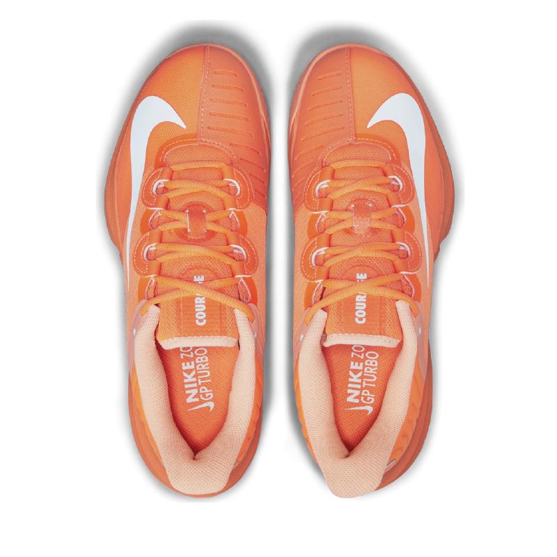 Кроссовки женские Nike Court Air Zoom GP Turbo W (Оранжевый)