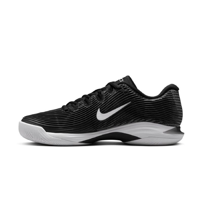 Кроссовки женские Nike Court Air Zoom Vapor 12 HC - Black/White/Dark Smoke