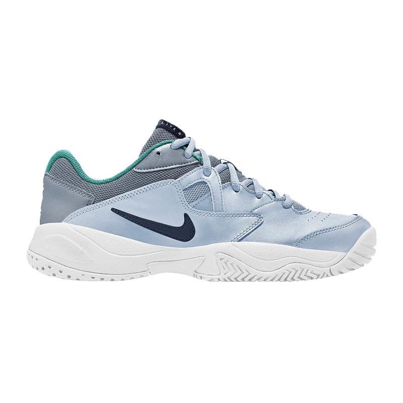 Теннисные кроссовки женские Nike Court Lite 2 (Голубой)