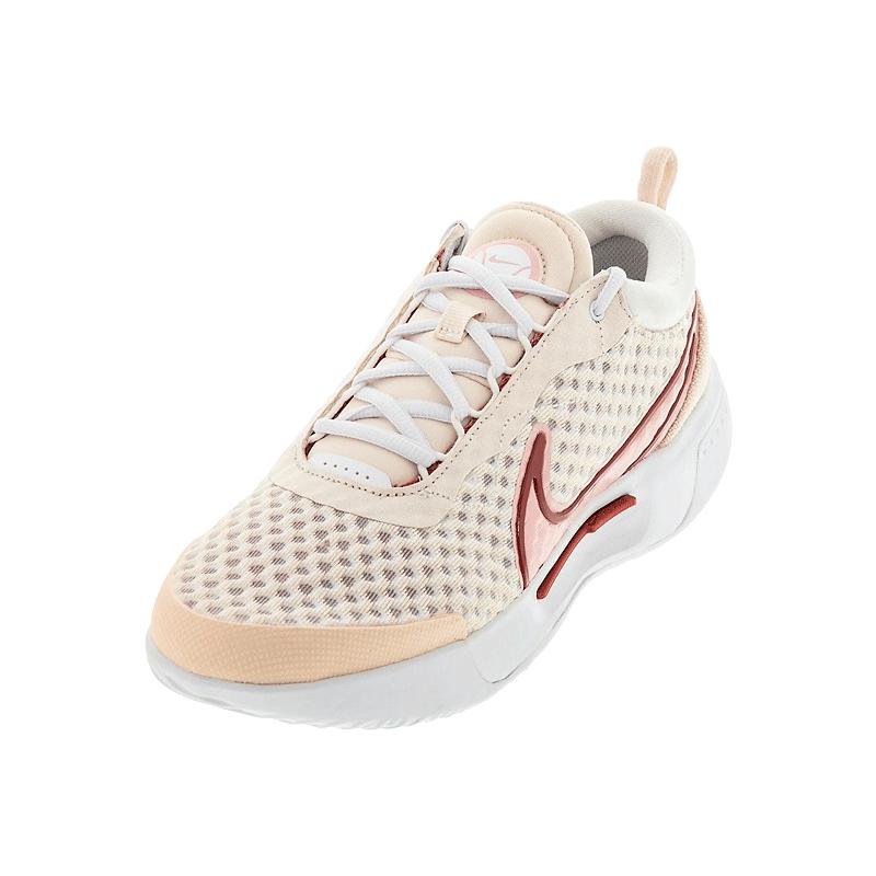 Кроссовки женские Nike Court Zoom Pro (Бежевый/Белый)
