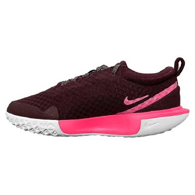 Кроссовки женские Nike Court Zoom Pro Premium (Бордовый/Розовый)