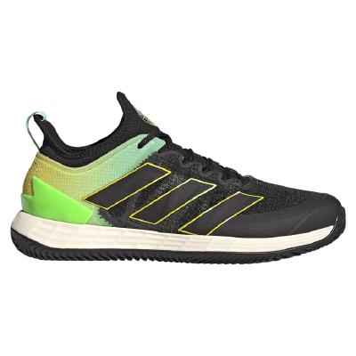 Кроссовки мужские Adidas Adizero Ubersonic 4 M Clay (Черный/Зеленый)