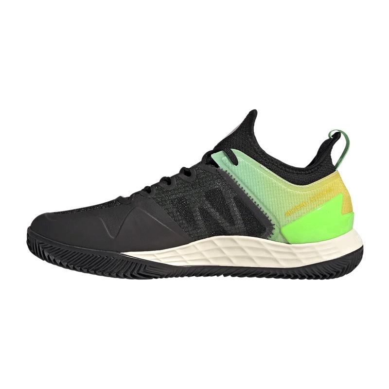 Кроссовки мужские Adidas Adizero Ubersonic 4 M Clay (Черный/Зеленый)