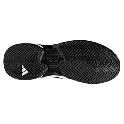 Кроссовки мужские Adidas Courtjam Control (Черный/Белый)