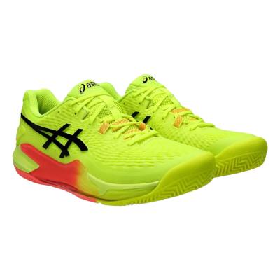 Кроссовки мужские Asics Gel Resolution 9 Clay - Safety Yellow/Black