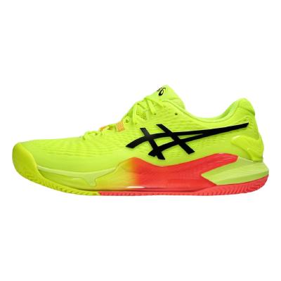 Кроссовки мужские Asics Gel Resolution 9 Clay - Safety Yellow/Black