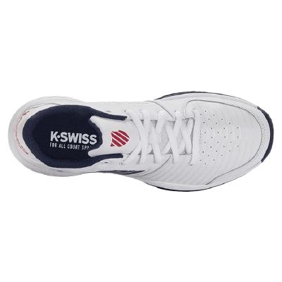 Кроссовки мужские K-Swiss Court Express (White/Blue Opal/Lollipop)