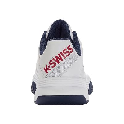 Кроссовки мужские K-Swiss Court Express (White/Blue Opal/Lollipop)