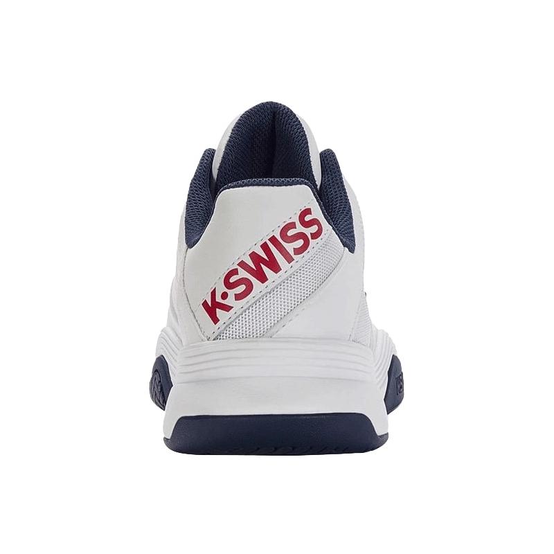 Кроссовки мужские K-Swiss Court Express (White/Blue Opal/Lollipop)