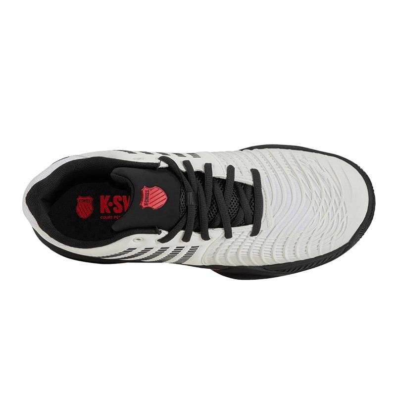 Кроссовки мужские K-Swiss Express Light 3 (Bright White / Stretch Limo / High Risk Red)
