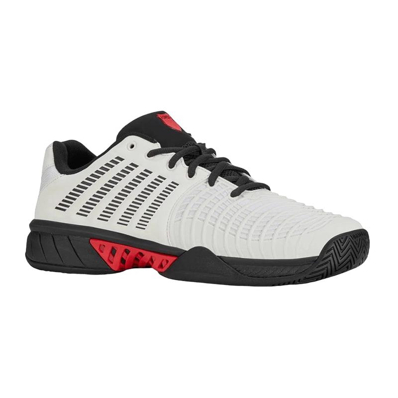 Кроссовки мужские K-Swiss Express Light 3 (Bright White / Stretch Limo / High Risk Red)
