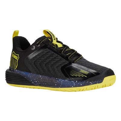 Кроссовки мужские K-Swiss Ultrashot 3 (Black/Tennis Yellow/Dark Shadow)