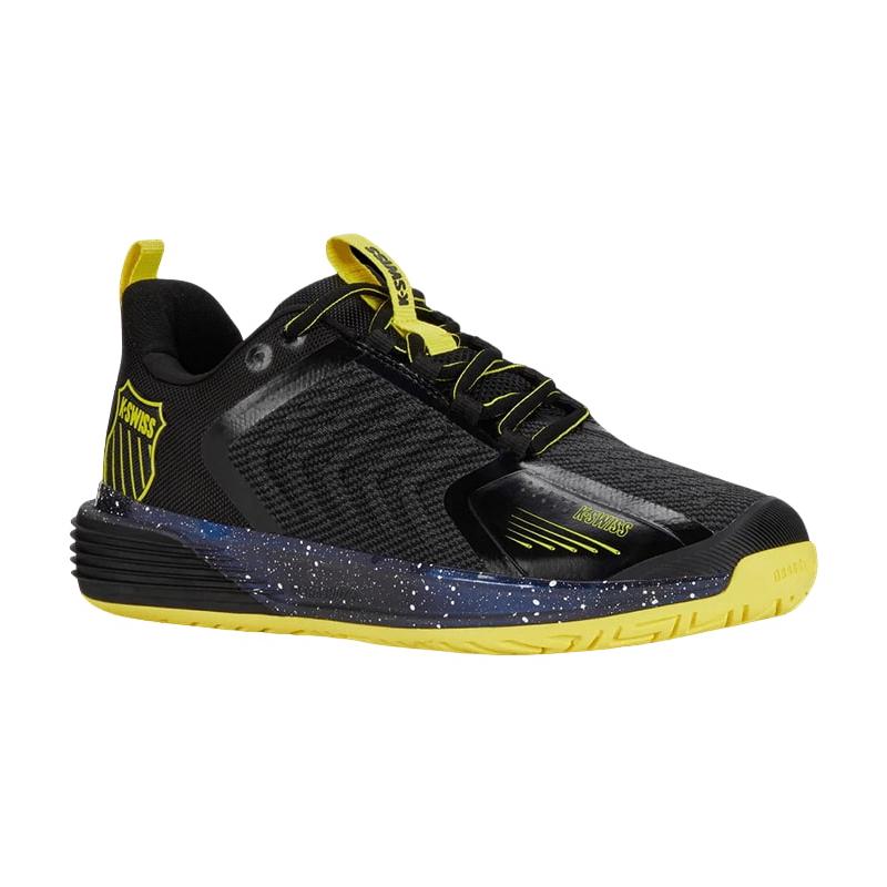 Кроссовки мужские K-Swiss Ultrashot 3 (Black/Tennis Yellow/Dark Shadow)