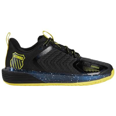 Кроссовки мужские K-Swiss Ultrashot 3 (Black/Tennis Yellow/Dark Shadow)