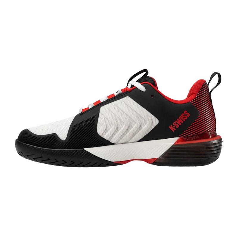 Кроссовки мужские K-Swiss Ultrashot 3 (Bright White/Stretch Limo/High Risk Red)