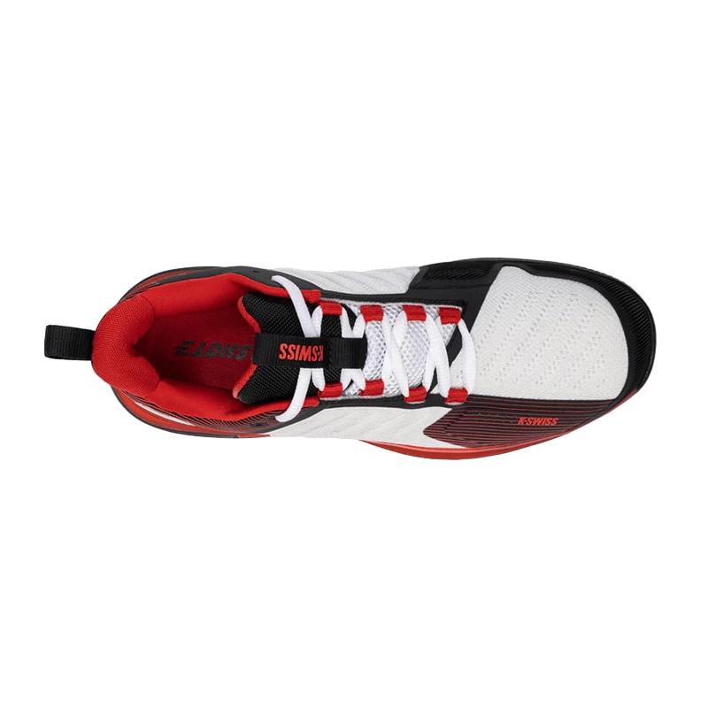 Кроссовки мужские K-Swiss Ultrashot 3 (Bright White/Stretch Limo/High Risk Red)