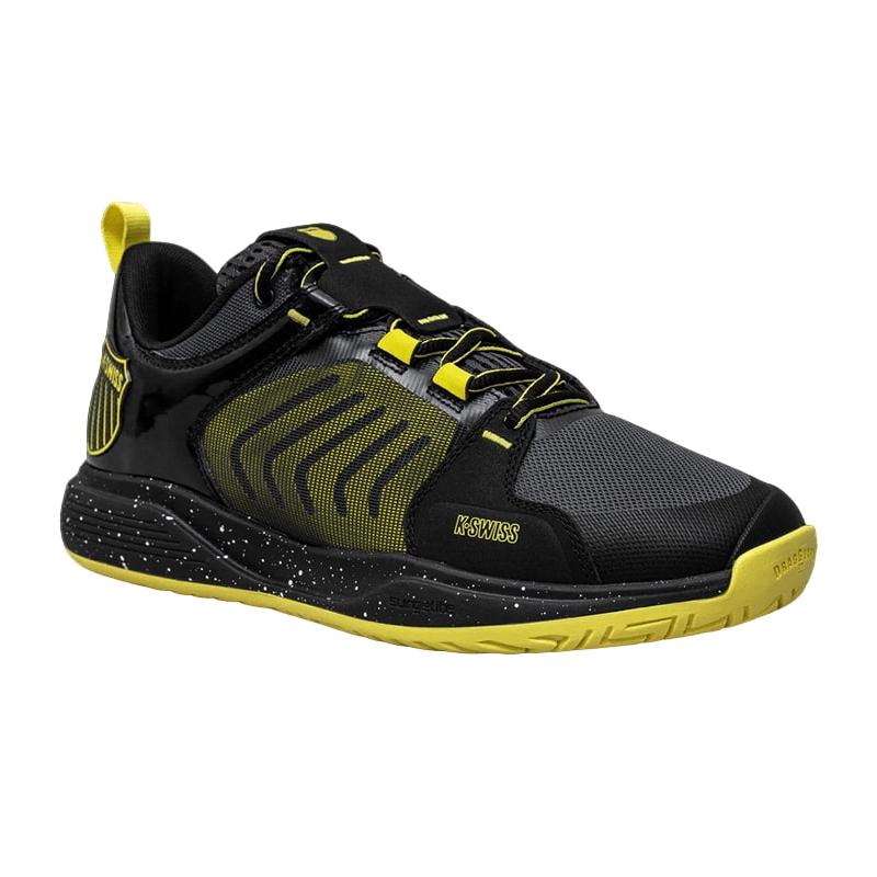 Кроссовки мужские K-Swiss Ultrashot Team (Black/Dark Shadow/Tennis Yellow)