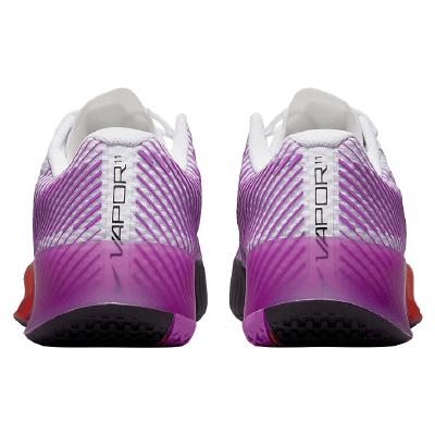 Кроссовки мужские Nike Court Air Zoom Vapor 11 (Белый/Фиолетовый/Красный)