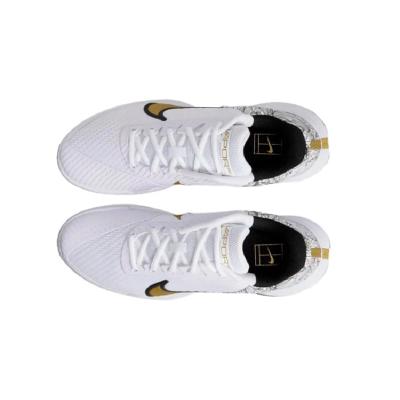 Кроссовки мужские Nike Court Air Zoom Vapor Pro 2 (White/Black/Metallic Gold)