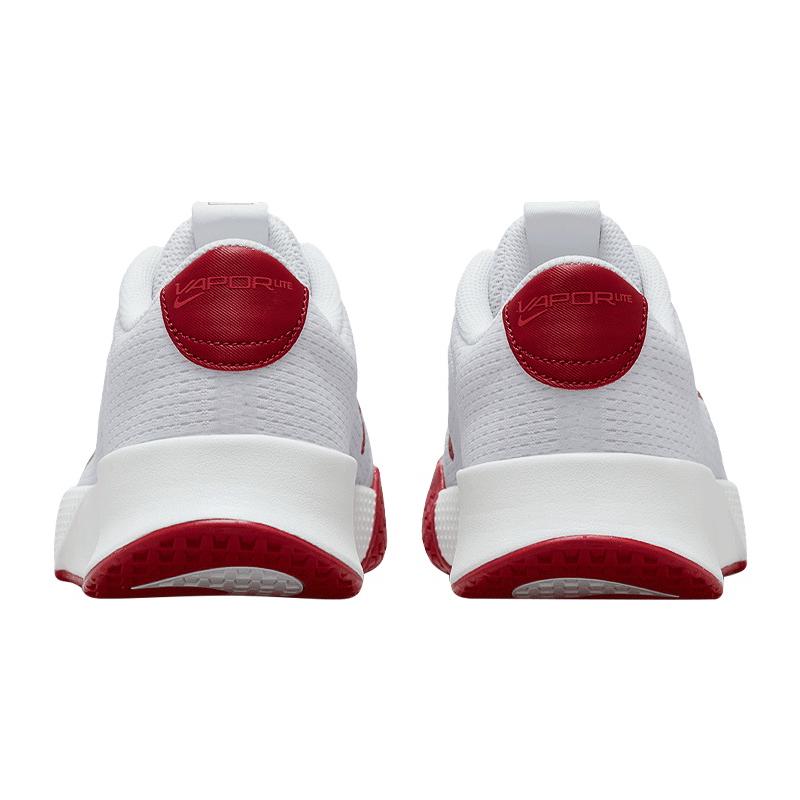 Кроссовки мужские Nike Court Vapor Lite 2 (Белый/Бордовый)