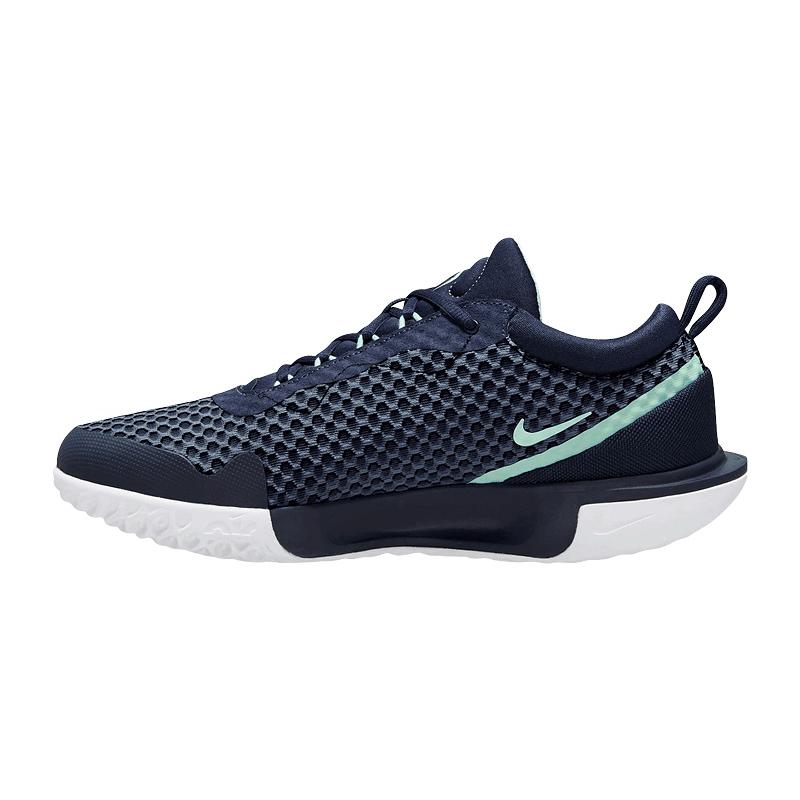 Кроссовки мужские Nike Court Zoom Pro (Синий/Зеленый)